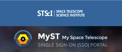 STScI MyST Single Sign-On Portal
